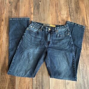 Hooey x Rock & Roll Dark Blue Men's Jeans 32x36